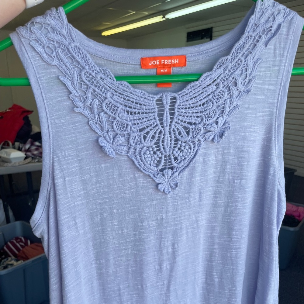Purple tank top